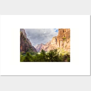 Weeping Rock Alcove View - Zion - Utah Posters and Art